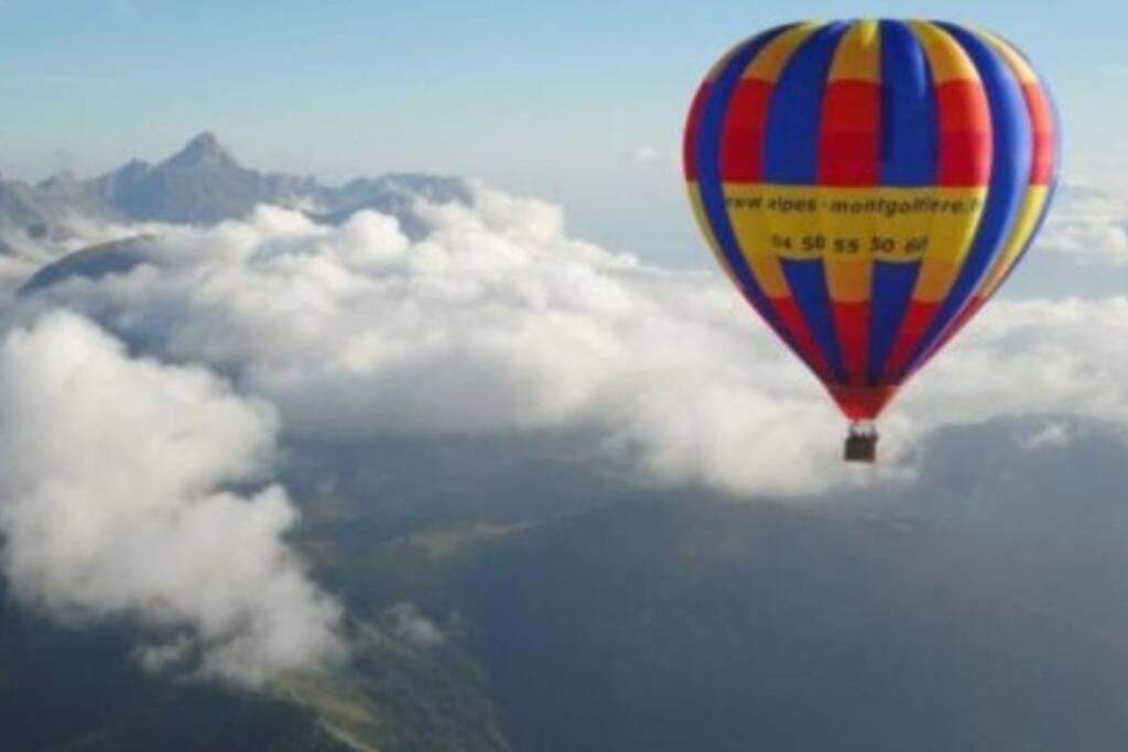 Super Appartement Cocooning Vu Mont Blanc Sallanches Eksteriør bilde